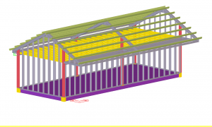 中亞鐵工廠 Tekla Structures 3D 鐵皮屋 鋼構工程 鋼骨結構 