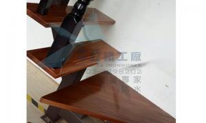 中亞鐵工廠 Tekla Structures 3D 龍骨梯